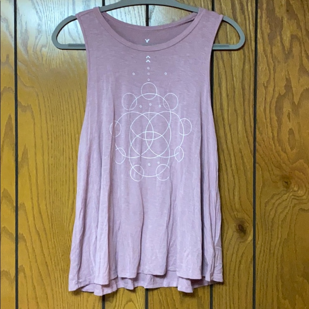 Pink American Eagle Soft & Sexy Tank Top